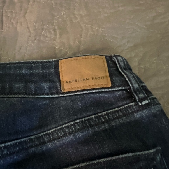 American eagle wide leg jeans, size 0 short - Picture 8 of 9